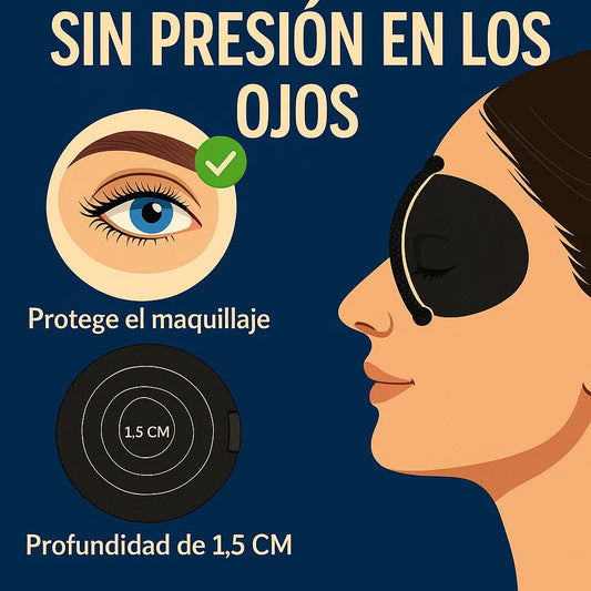 Antifaz 3D para dormir